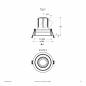 Preview: EVN Modulare LED Einbauleuchte F05R09SM1340L15D