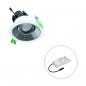 Preview: EVN F05R11SM1340L24D COB-LED Deckeneinbauleuchte 13 W 4000 K Neutralweiß DALI-2 schwenkbar 24° Einbaudurchmesser 92 mm