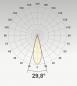 Preview: EVN F10RXXXM0627L24P COB-LED Deckeneinbauleuchte 6 W 2700 K 755 lm 24° schwenkbar Einbaudurchmesser 70 mm