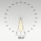 Preview: EVN F10RXXXM0630L24D COB-LED Deckeneinbauleuchte 6W 3000K Warmweiß 770lm 24° DALI dimmbar Einbaudurchmesser 70mm