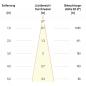 Preview: EVN F10RXXXM0630L38D COB-LED Deckeneinbauleuchte 6W 3000K Warmweiß 770lm 38° DALI dimmbar Einbaudurchmesser 70mm