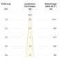 Preview: EVN F10RXXXM0640L15D COB-LED Deckeneinbauleuchte 6 W 4000 K Neutralweiß 809 lm CRI92 DALI-2 dimmbar schwenkbar 15° Einbaudurchmesser 70 mm