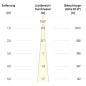 Preview: EVN F11RXXXM0627L15D COB-LED Deckeneinbauleuchte 6 W 2700 K 755 lm CRI92 DALI 15° Einbaudurchmesser 70 mm