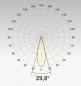 Preview: EVN F11RXXXM0627L24P COB-LED Deckeneinbauleuchte 6 W 2700 K 755 lm dimmbar weiß 24° Einbaudurchmesser 70 mm