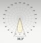 Preview: EVN F11RXXXM0627L38P COB-LED Deckeneinbauleuchte 6 W 2700 K Warmweiß 755 lm dimmbar weiß 38° Einbaudurchmesser 70 mm