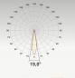 Preview: F11RXXXM0640L15D COB-LED Deckeneinbauleuchte 6 W 4000 K Neutralweiß 809 lm 15° DALI Einbaudurchmesser 70 mm