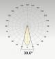 Preview: F11RXXXM0640L24D COB-LED Deckeneinbauleuchte 6 W 4000 K Neutralweiß 809 lm 24° DALI Einbaudurchmesser 70 mm