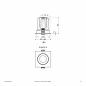 Preview: EVN F11RXXXM1340L15D COB-LED Deckeneinbauleuchte 13 W 4000 K 1752 lm DALI weiß schwenkbar 15° Einbaudurchmesser 70 mm
