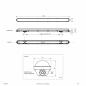 Preview: EVN LED Anbauleuchte, einstellbare Leistung FW65122440