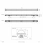 Preview: EVN LED Anbauleuchte, einstellbare Leistung FW65152540