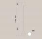 Preview: Helestra DEEP Pendelleuchte LED 9W Coffee EASY-LIFT