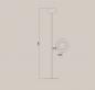 Preview: HELESTRA SAPO Stehleuchte LED coffee mit Dimmer
