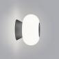 Preview: HELESTRA SAPO Wandleuchte LED mattschwarz
