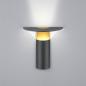Preview: HELESTRA VIYA Wandleuchte LED schwarz-gold mit indirektem Licht