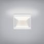 Preview: PORO Deckenleuchte LED Ø100 mm 10W 860lm 2700K CRI90 mattweiß dimmbar IP20 – Helestra 25/2715.07