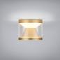 Preview: Helestra  PORO Deckenleuchte LED Ø100 mm 10W 860lm 2700K CRI90 mattgold dimmbar IP20