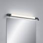 Preview: 90cm Helestra NERO LED Wand-/Spiegelleuchte Schwarz matt – Dreh- und schwenkbare Badleuchte mit CCT-Switch