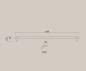 Preview: 120cm Helestra NERO LED Wand-/Spiegelleuchte Schwarz matt – Dreh- und schwenkbare Badleuchte mit CCT-Switch