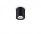 Preview: HELESTRA LOT GU10 Deckenstrahler 6 W IP65 dimmbar Schwarz matt