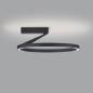 Preview: HELESTRA ELARA LED Deckenleuchte 25 W 1930 lm 2700 K Warmweiß dimmbar Schwarz matt