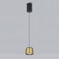 Preview: HELESTRA OVE LED Pendelleuchte 16 W 1130 lm 2700 K Warmweiß dimmbar Schwarz Gold