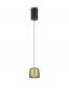 Preview: HELESTRA OVE LED Pendelleuchte 16 W 1130 lm 2700 K Warmweiß dimmbar Schwarz Gold