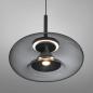 Preview: HELESTRA SICA LED Pendelleuchte 17 W 1750 lm 2700 K Warmweiß dimmbar Schwarz matt