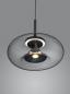 Preview: HELESTRA SICA LED Pendelleuchte 3-flammig 27 W 2780 lm 2700 K Warmweiß dimmbar Schwarz matt