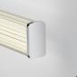 Preview: HELESTRA ALLA LED-Wandleuchte 24 W 1890 lm 3000/4000 K Warmweiß/Neutralweiß Ra 90 230 V IP44 Chrom 120 cm