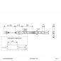 Preview: EVN Hochvolt LED-Strip mit Konturenstecker IC6523060280250M