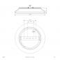 Preview: EVN LED Anbauleuchte mit einstellbarer Farbtemperatur L40300125
