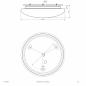 Preview: EVN LED Anbauleuchte, IP54 mit Bewegungsmelder L410320125BM