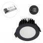 Preview: EVN L44N101625 LED Deckeneinbauleuchte anthrazit Ø103 mm Einbaudurchmesser 85 mm