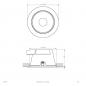 Preview: EVN LED Deckeneuchte mit einstellbarer Farbtemperatur L54130125