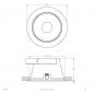 Preview: EVN LED Deckeneuchte mit einstellbarer Farbtemperatur L54180125