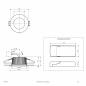 Preview: EVN L54D101625 LED Deckeneinbauleuchte anthrazit DALI2 DT6 10W 3000K-5700K IP54 Einbaudurchmesser 68mm