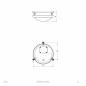 Preview: EVN Ovale LED-Anbauleuchte, IP44 LAR120125