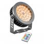Preview: EVN RGB-LED Wallpainter inkl. Funk-Handsender, IP65 LF65361599