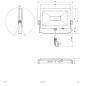 Preview: EVN LED Wallpainter, IP65 LFA5002S