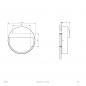 Preview: EVN LED Anbauleuchte mit einstellbarer Farbtemperatur LH65121525