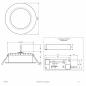 Preview: EVN LED Deckeneinbauleuchte LN54150125 | 15 W | 1380–1580 lm | 3000–5700 K | IP54 | dimmbar | Ø 145 mm | Einbaudurchmesser 120 mm
