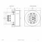 Preview: EVN LED Wandeinbauleuchte, IP44 LQ41840AK