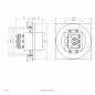 Preview: EVN LED Wandeinbauleuchte, IP44 LQ41840WE