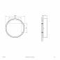 Preview: EVN LED Anbauleuchte mit einstellbarer Farbtemperatur LR65181525