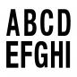Preview: EVN Hausnummer Buchstaben A-I - für TECTUM NEXT LR66AI