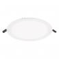 Preview: EVN LTR300125 LED Einbaupanel rund 25W CCT 3000K/4000K weiß Ø300mm Einbaudurchmesser 280mm