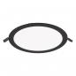 Preview: EVN LTR300925 LED Einbaupanel rund 25W 3000K/4000K schwarz Ø300mm Einbaudurchmesser 280mm