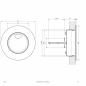 Preview: EVN LED Wandeinbauleuchte, IP44 P20340