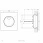 Preview: EVN LED Wandeinbauleuchte, IP44 P20440