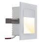 Preview: EVN LED Wand Einbaustrahler warmweißes Licht  silber IP20 2.2W 3000K
